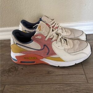 Nike Air Max Excee: Cream/Pink/Orange/Gold (Size 13, great condition)